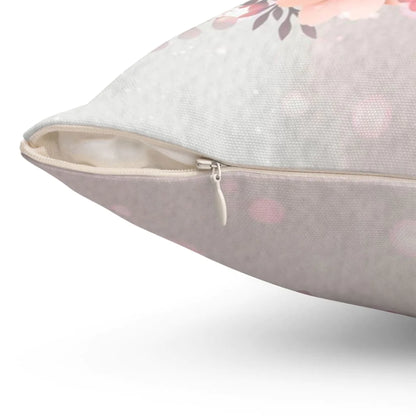 Bible Verse Pillow - Jesus Pillow - Gift For Christian - Bloom With Grace Christian Pillow