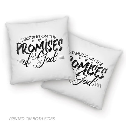 Jesus Pillow - Christian pillows: Standing on the promises of God pillow