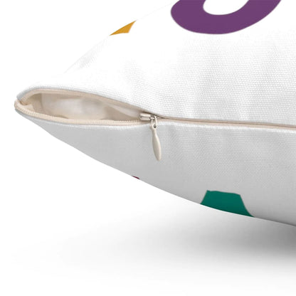 Jesus Pillow - Colorful Text Pillow - Gift For Christian - Faith hope Love Throw Pillow