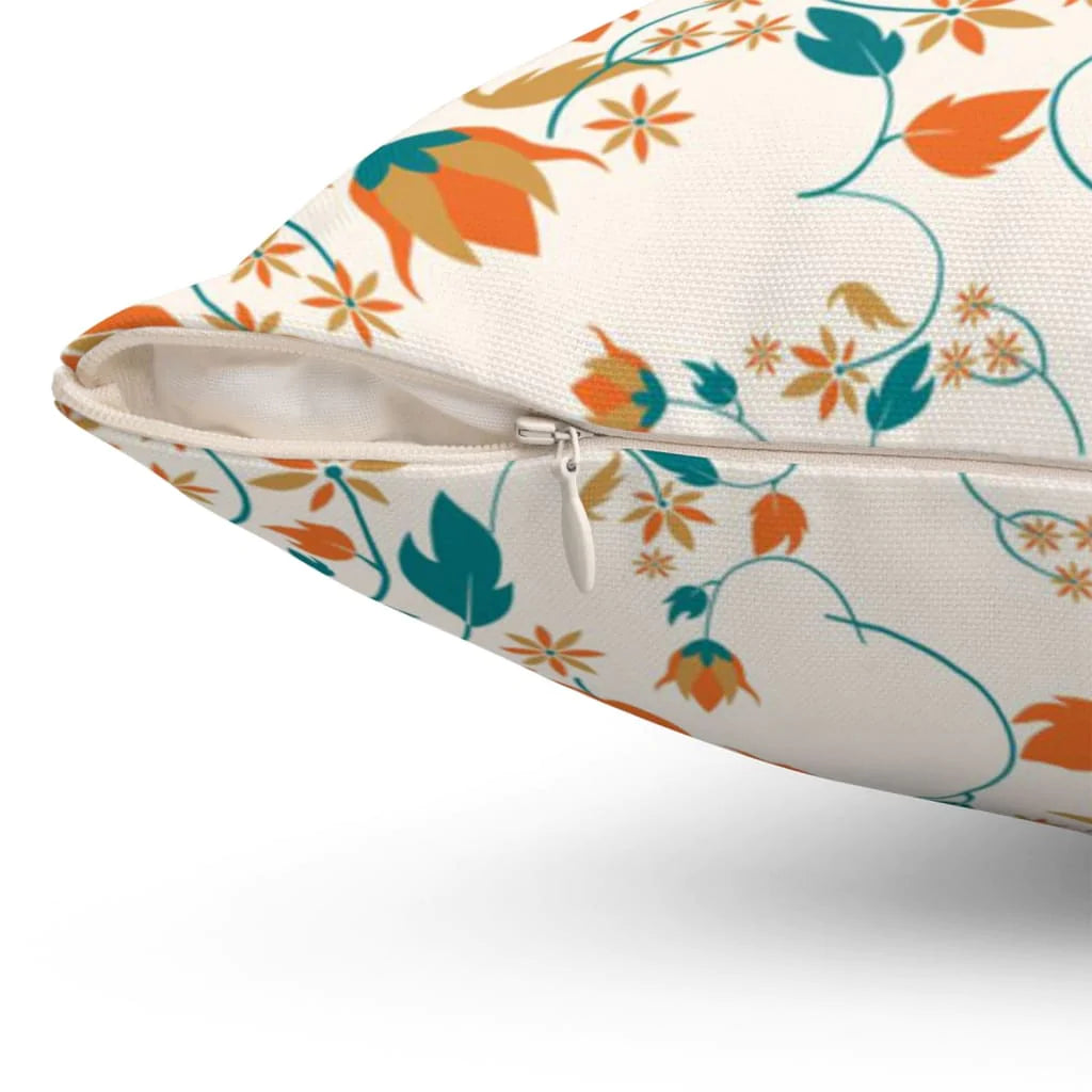 Bible Verse Pillow - Jesus Pillow - Flowers Pillow - Gift For Christian - I know the Lord is always with me Psalm 16:8 Pillow