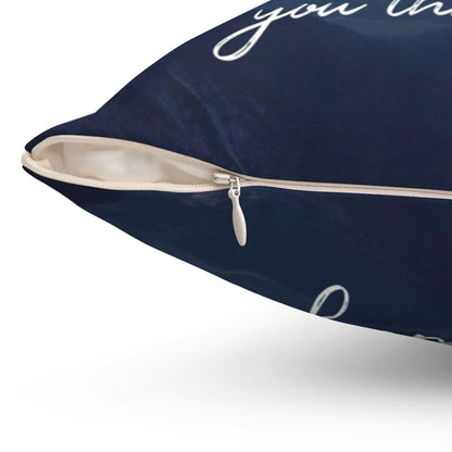 Jesus Pillow - Christian, Sunset Mountain Pillow - Gift For Christian - If God brings you to it he will bring you through it Pillow