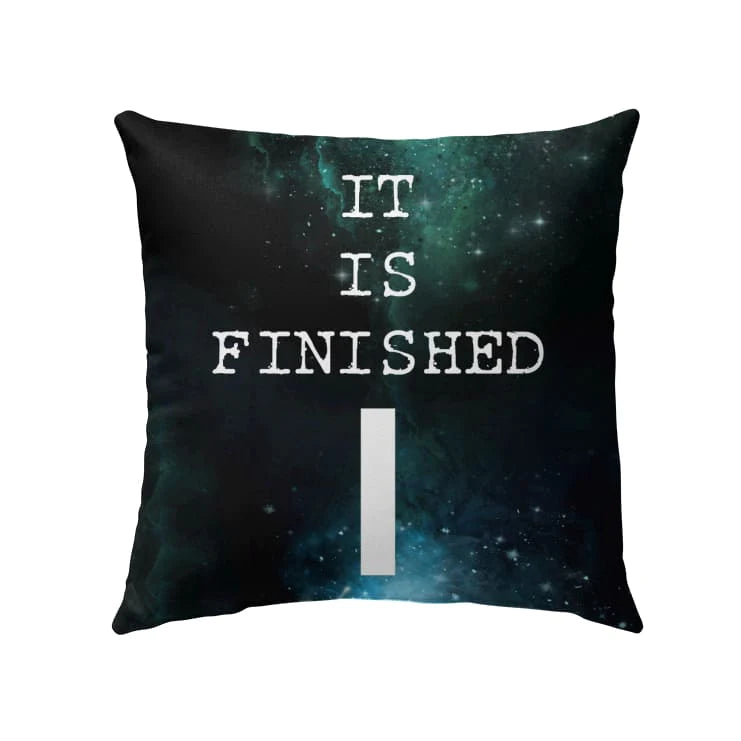Galaxy Sky Pillow - It is finished Pillow