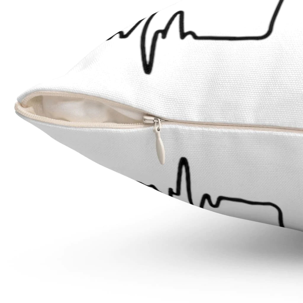 Jesus Pillow - Christian, Heartbeat Pillow - Gift For Christian