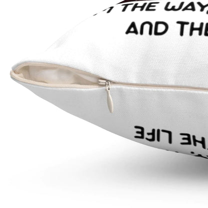 Jesus Pillow - Christian Pillow - Gift For Christian - Jesus I am the way the truth and the life Pillow
