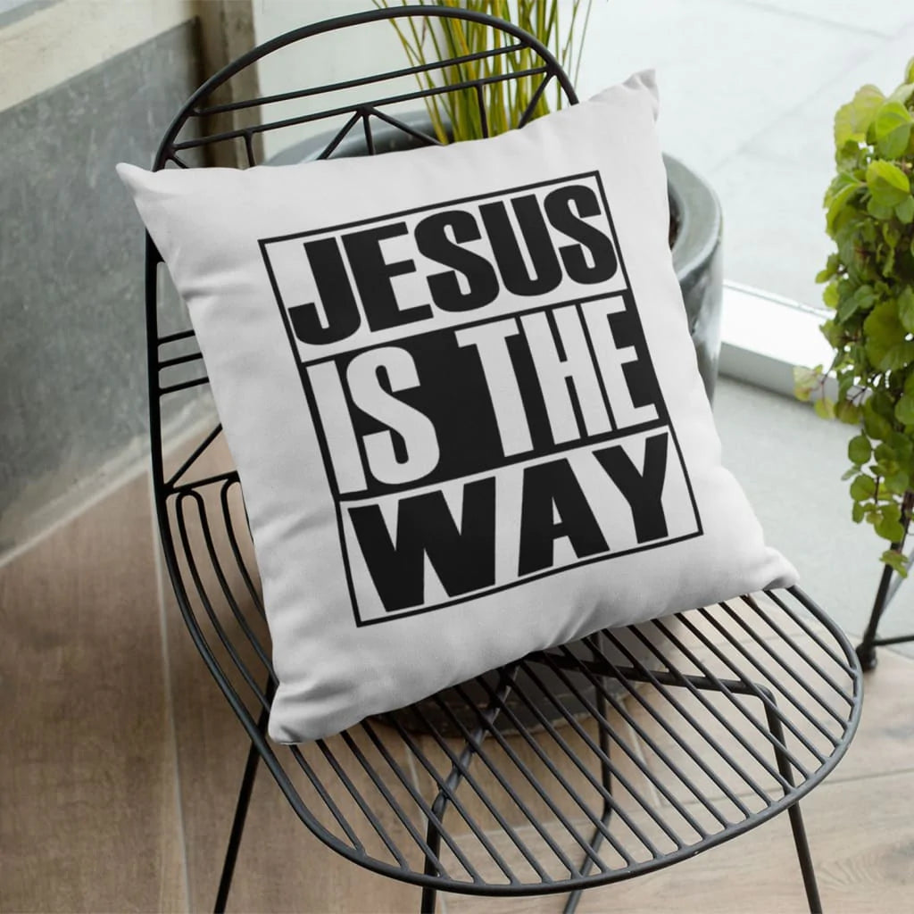 Jesus Pillow - Christian Pillow - Gift For Christian - Jesus is the way Pillow