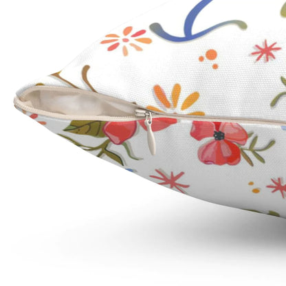 Jesus Pillow - Christian, Flowers Pillow - Gift For Christian - Jesus loves me this I know Pillow