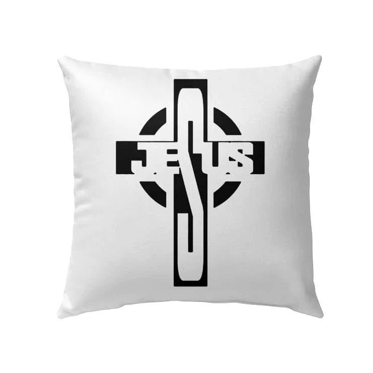 Jesus Pillow - Christian, Cross Pillow - Gift For Christian - Jesus on the Cross Pillow