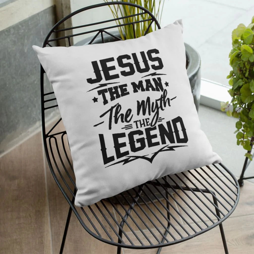 Jesus Pillow - Christian Pillow - Gift For Christian - Jesus the man the myth the legend Pillow