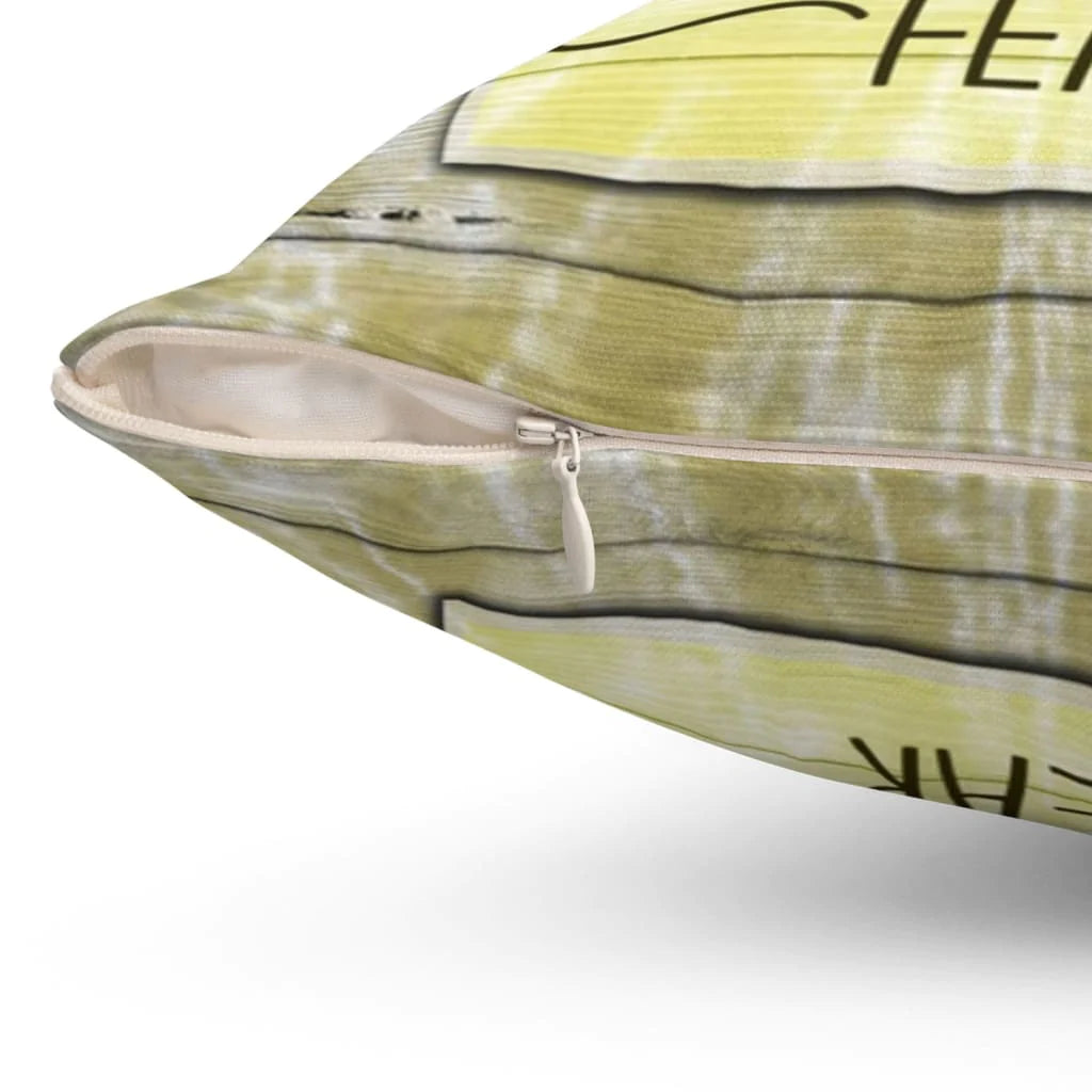 Bible Verse Pillow - Jesus Pillow - Gift For Christian - Let Your Faith Be Bigger Than Your Fear Pillow