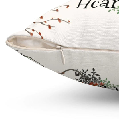 Bible Verse Pillow - Jesus Pillow - Birds Pillow - Gift For Christian- Lord Cleanse Me Of Anything That Breaks Your Heart Pillow