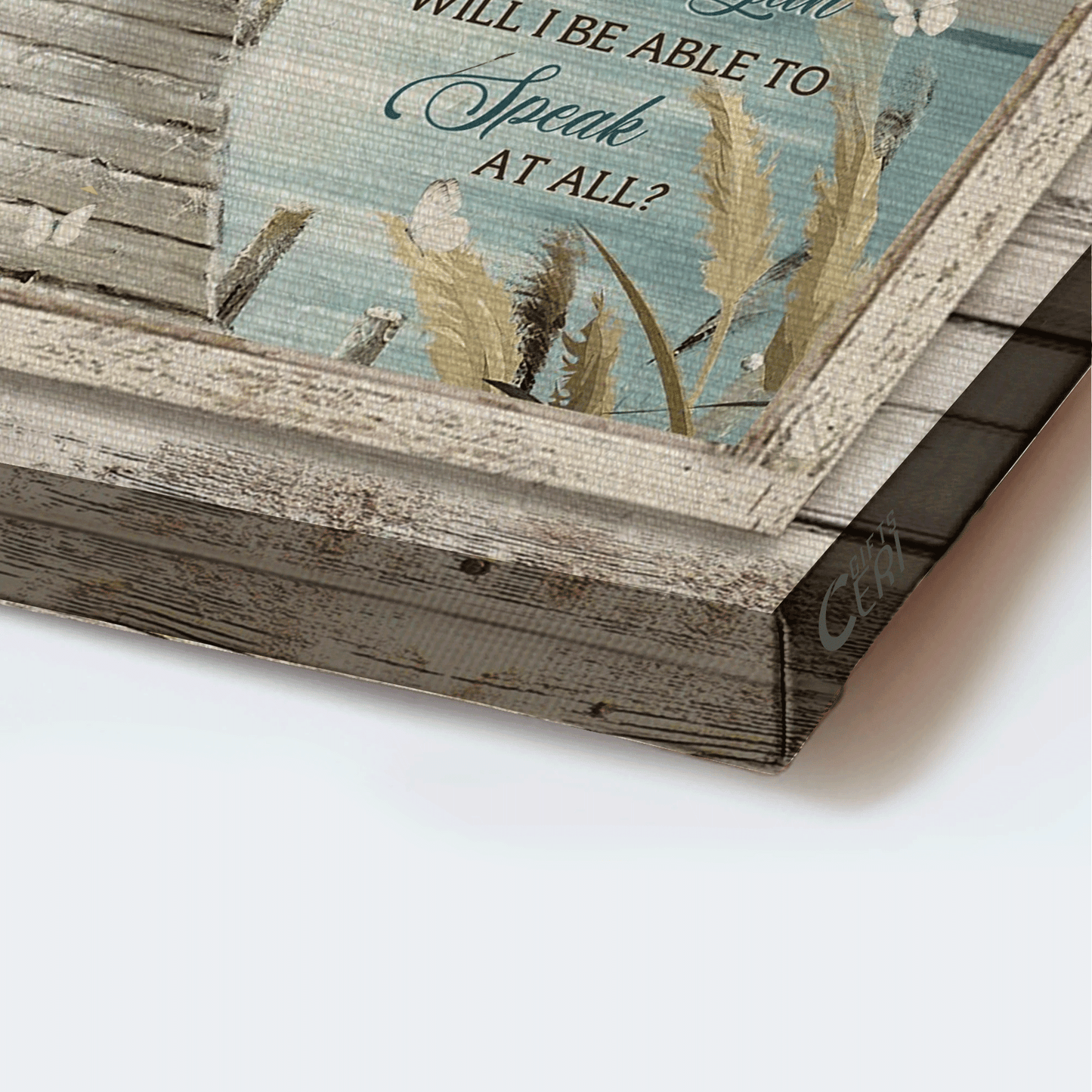 Jesus Landscape Canvas - Window Frame, Church Painting, Sea Artwork, Beautiful Life Canvas - Gift For Christian - I Can Only Imagine Canvas