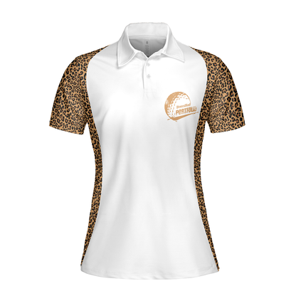 Diversified Portfolio Short Sleeve Women Polo Shirt, Goft Gift For Ladies, Polo Shirt For Women Golfers