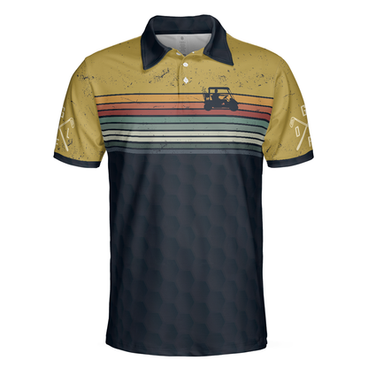 This Is How A Cool Grandpa Rolls Golf Polo Shirt, Striped Shirt For Men, Cool Golf Gift For Golfers - Perfect Gift For Men