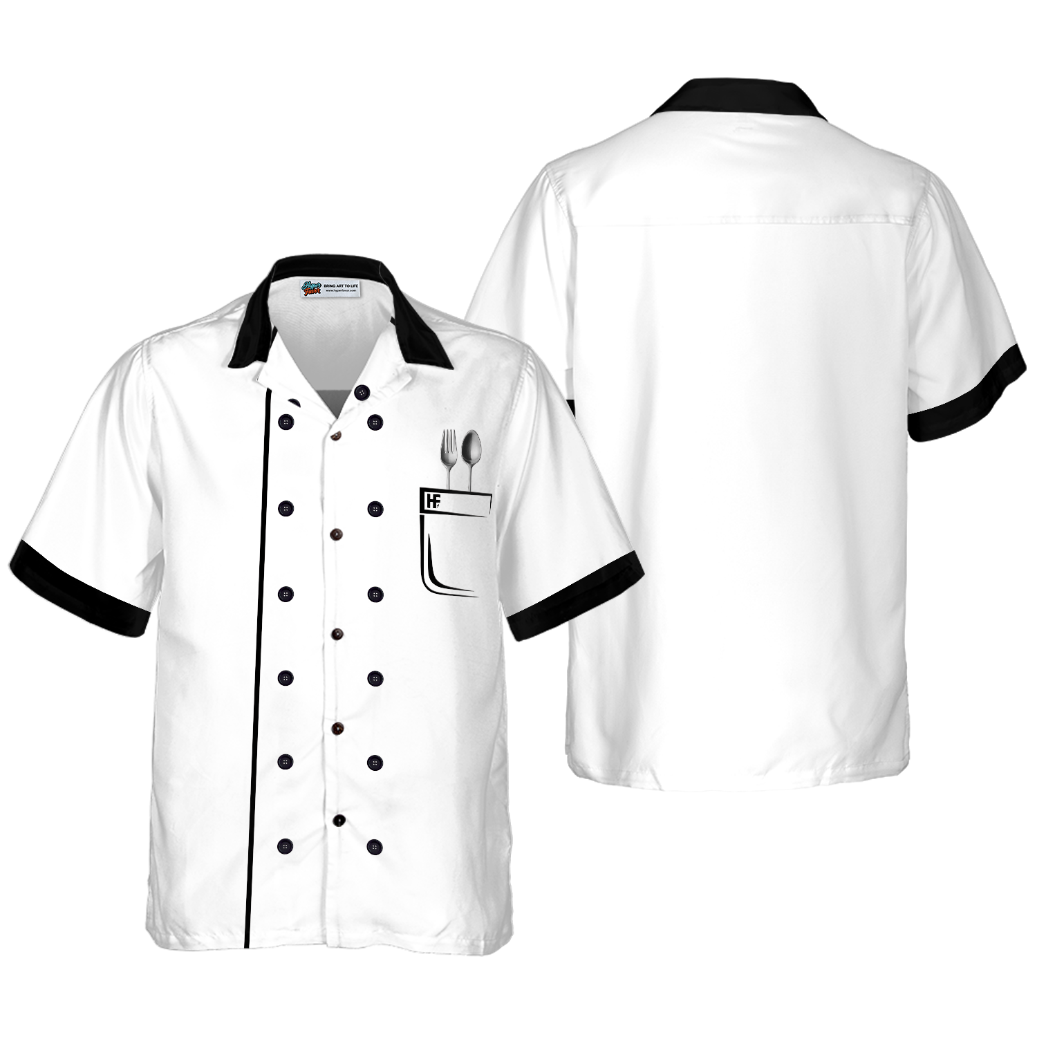 Chef Jacket Hawaiian Shirt, Best Gift For lover, Friend, Family