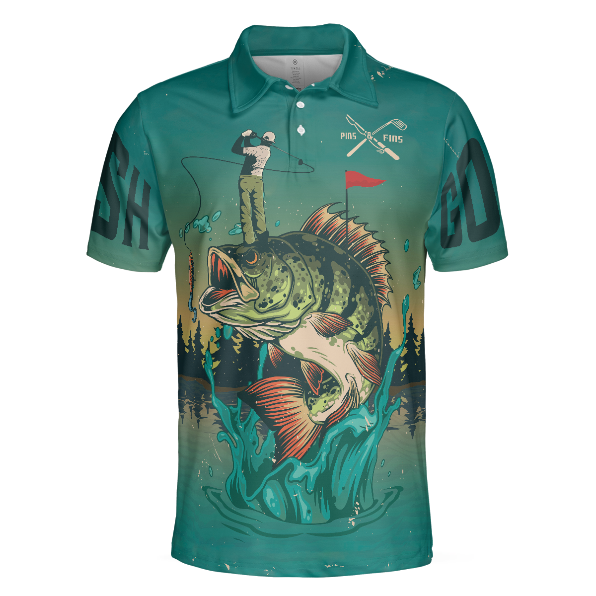 Custom T-Shirts for Double Dutch Fishing Team In Kenya - Shirt
