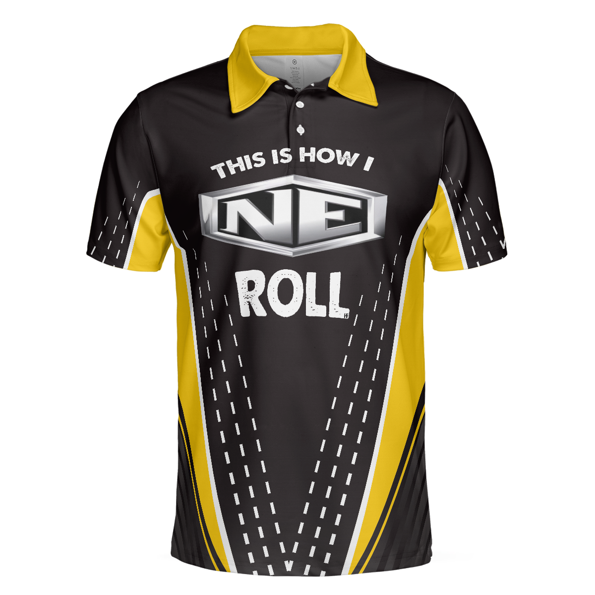 This Is How I Row Custom Logo Polo Shirt - Perfect Gift For Men