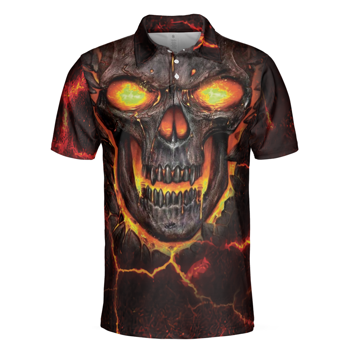 Tucking Fen Pin Polo Shirt, Skull Bowling Polo Shirt Design, Scary Halloween Gift For Bowling Lovers - Perfect Gift For Men