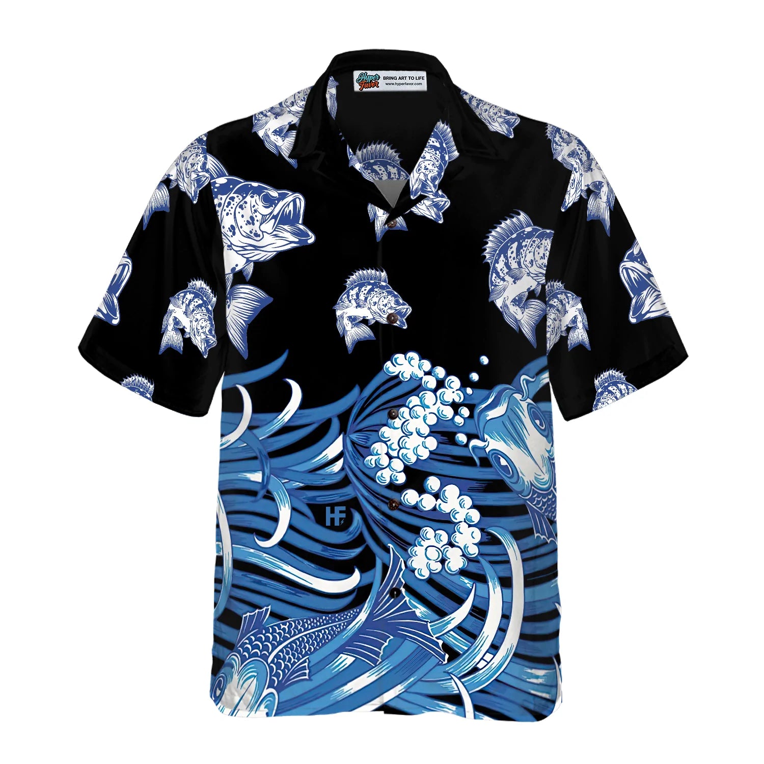Bass Fish Hawaiian Shirt, 3D Fishing Aloha Shirt, Perfect Gift For Fis -  Cerigifts