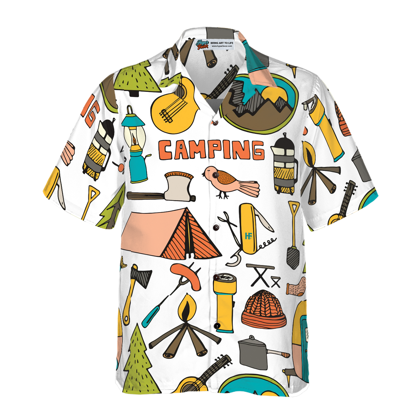 Camping Travel Road Trip Camping Hawaiian Shirt, Unique Shirt For Camping, Best Gift For Camping, Friend, Family