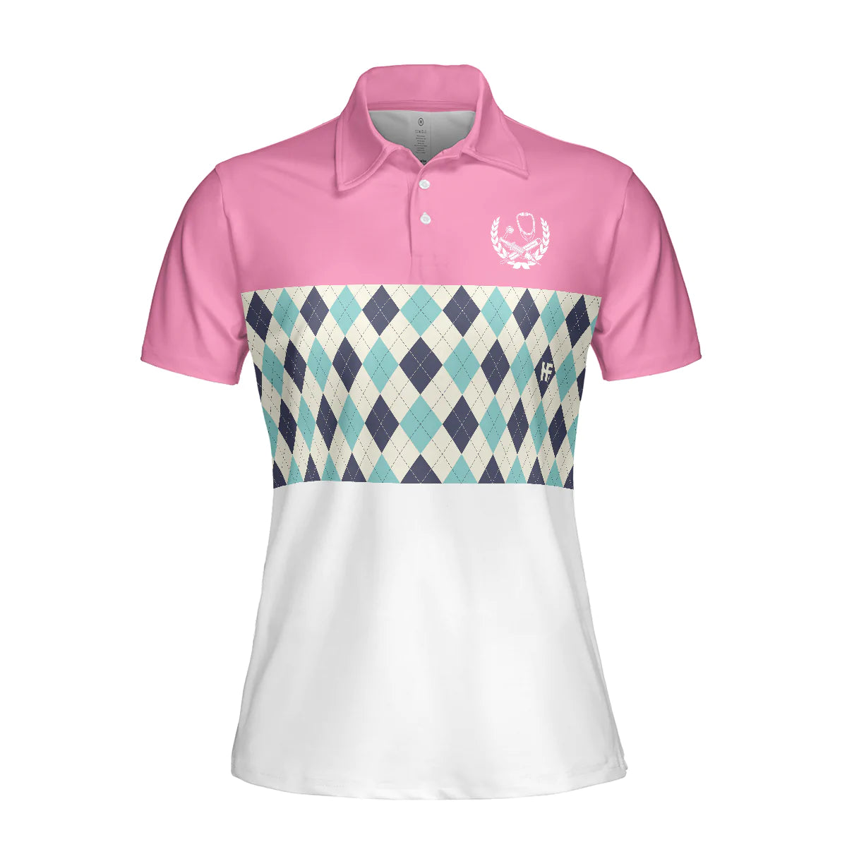 Argyle Pattern Nurses Women Polo Shirt, I Was Born To Be A School Nurse Short Sleeve Shirt For Nurses, Nurse Vibes Shirt