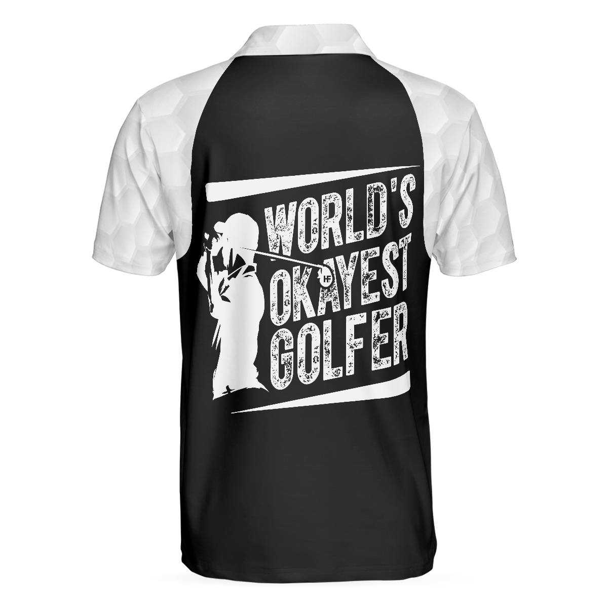 World's Okayest Golfer Polo Shirt, Basic Golf Shirt Design For Men, Funny Golf Shirt With Sayings - Perfect Gift For Men