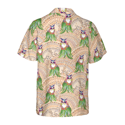 Cat Hula Hawaiian Shirt, Best Gift For Cat Lover, Husband, Wife, Boyfriend, Girlfriend, Friend, Family