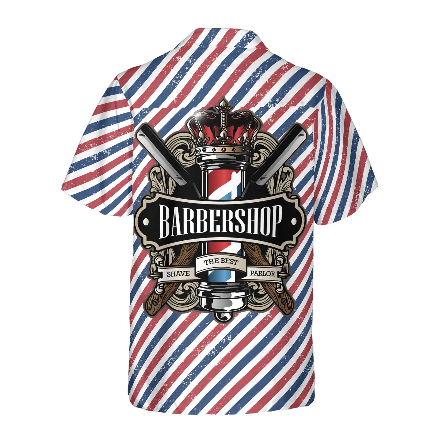Barbershop Shave & Cut Hawaiian Shirt, Barbershop Shave The Best Parlor Aloha Shirt Summer For Men, Best Gift For Barber, Summer, Husband, Boyfriend