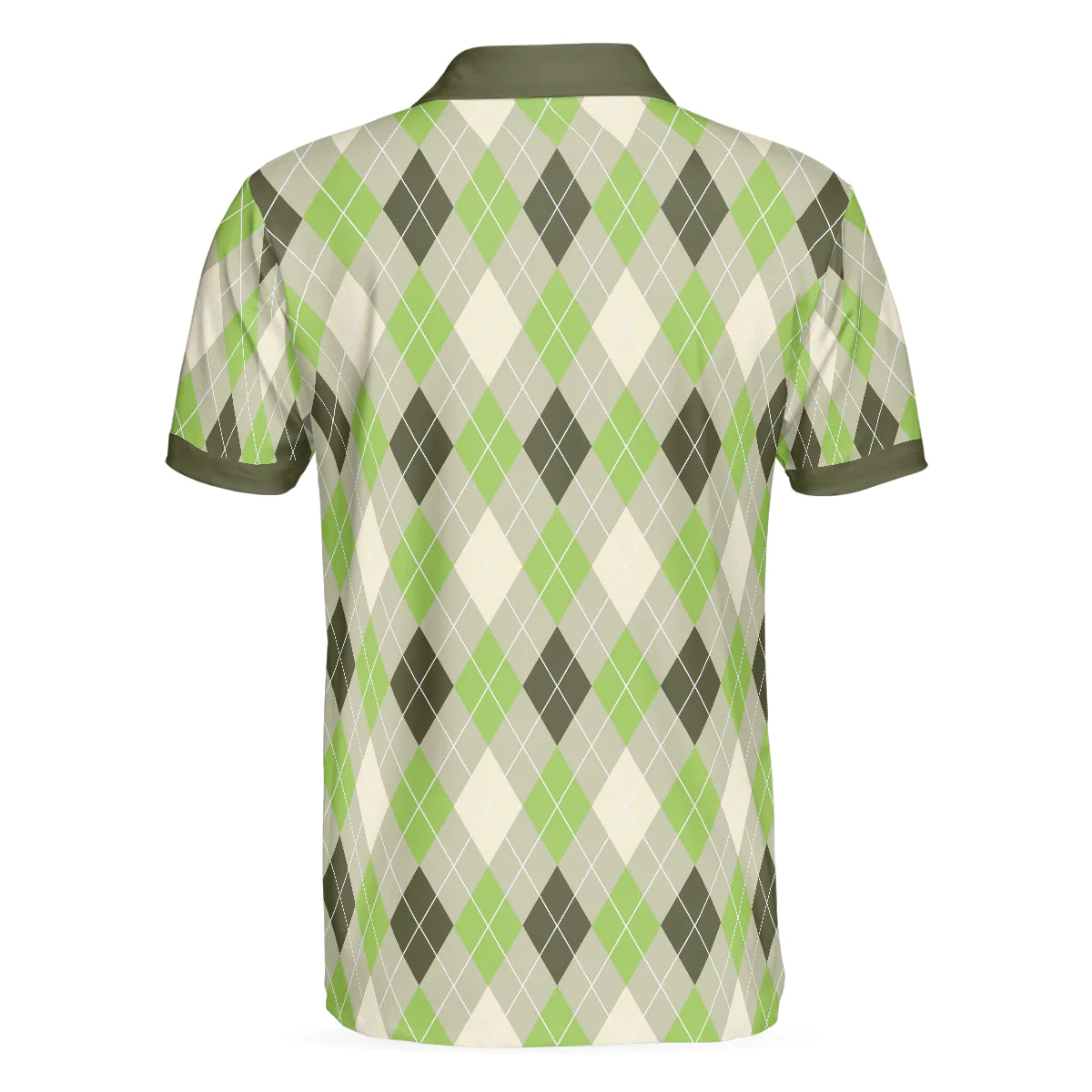 Argyle Pattern Golf Men Polo Shirt, Life Is Full Of Important Choices Shirt For Men