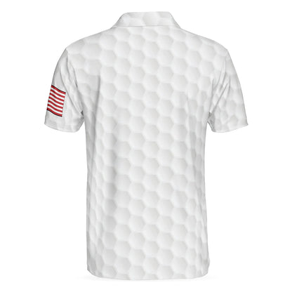 American Flag Men Polo Shirt, Golf 4th Of July Polo Shirt, Cool Golf Gift For Beer Lovers