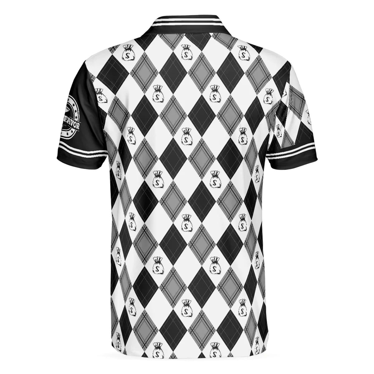 Argyle Pattern Accountant Men Polo Shirt, I'm An Accountant I'm Great With Numbers Shirt For Men, Gift For Accountant
