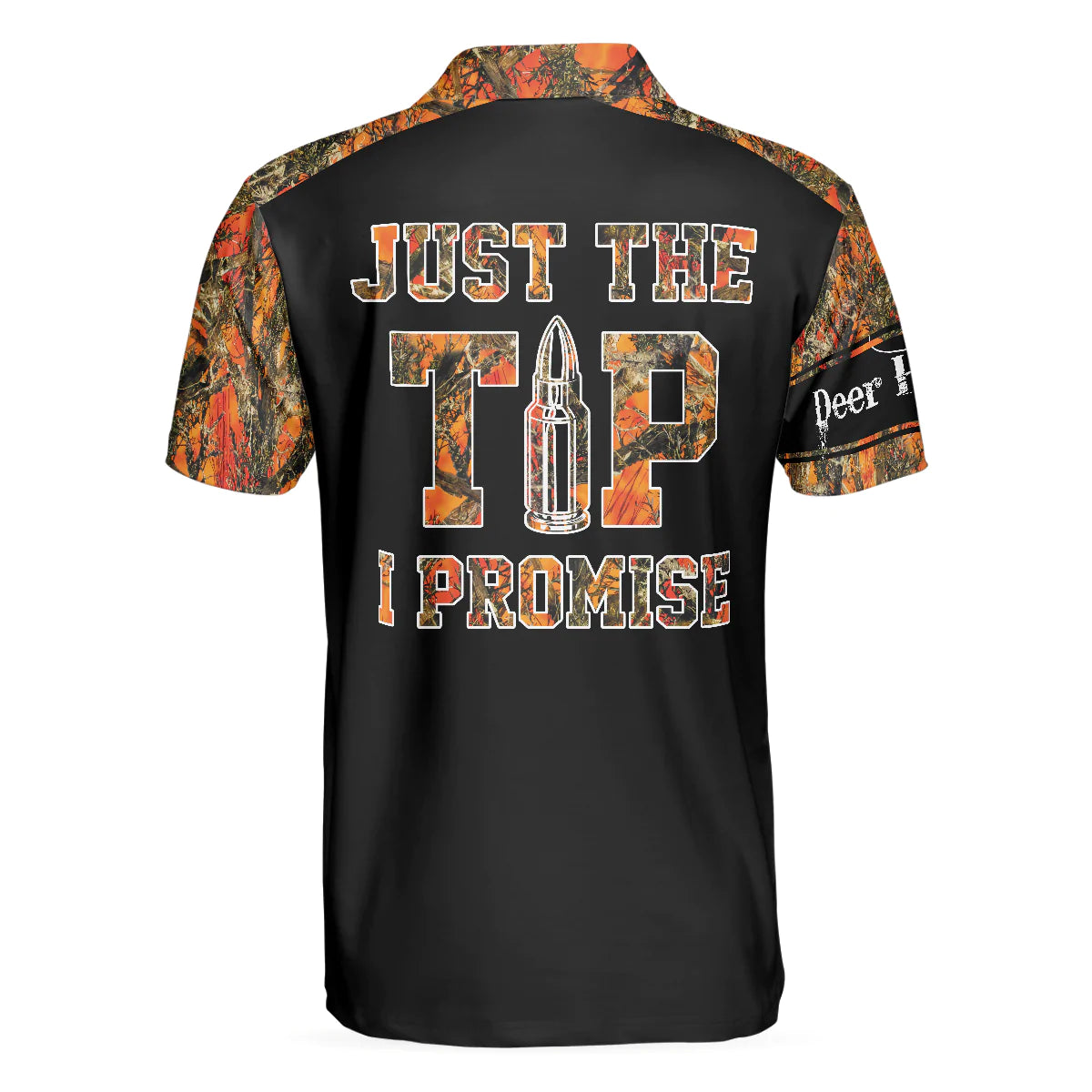 Coolest Hunting Deer Men Polo Shirt, Just The Tip I Promise Polo Shirt, Best Gift Idea For Hunting Lovers