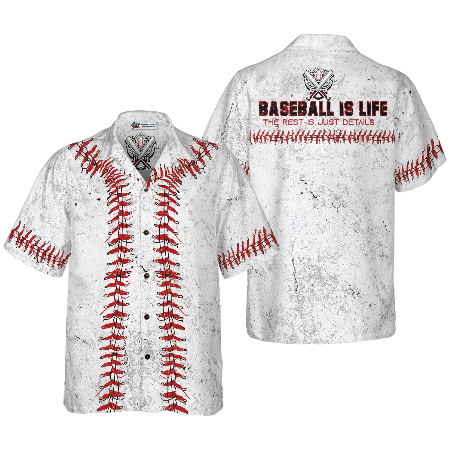 Baseball Is Life The Rest Is Just Details Baseball Hawaiian Shirt, Best Gift For Baseball Players, Friend, Family