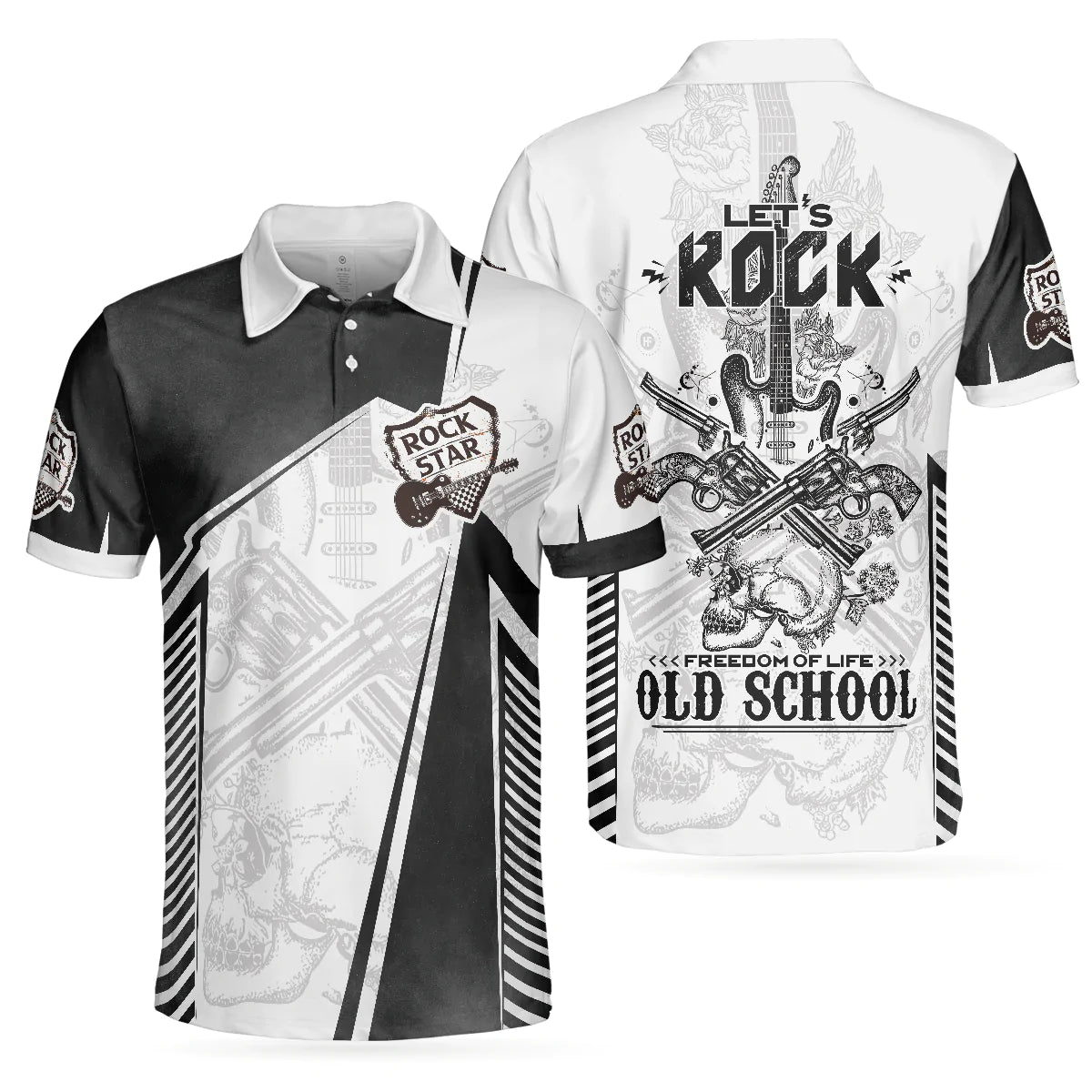 The rock sales black polo