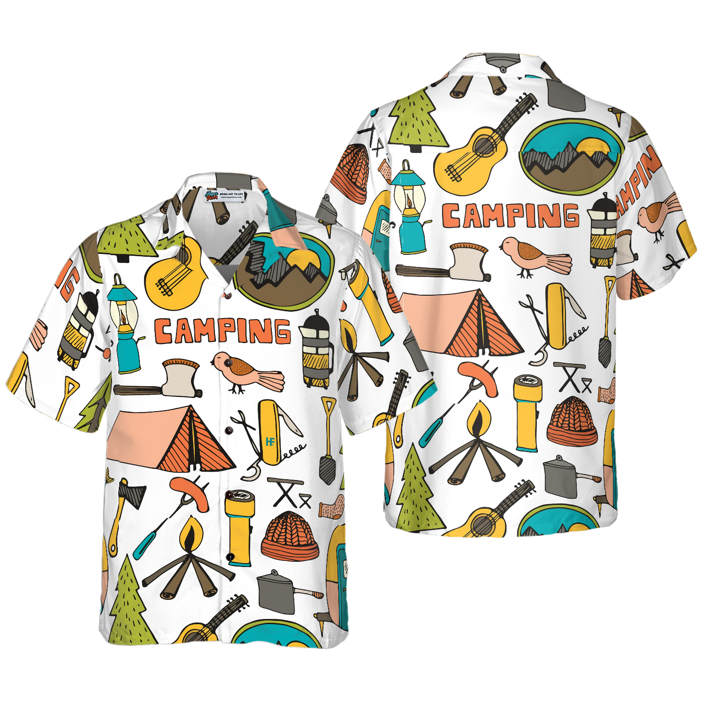 Camping Travel Road Trip Camping Hawaiian Shirt, Unique Shirt For Camping, Best Gift For Camping, Friend, Family