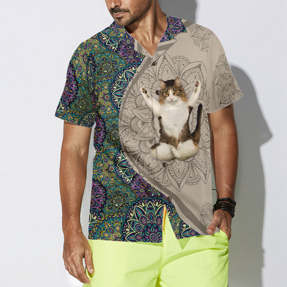 Cat Yoga Hawaiian Shirt, Best Christmas Gift, Best Gift For Cat Lover, Friend, Family