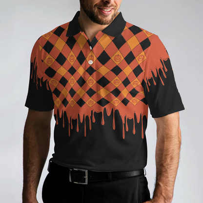 Trick Or Teach Halloween Polo Shirt For Men, Best Halloween Gift For Teachers - Perfect Gift For Men
