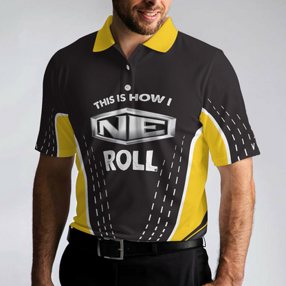 This Is How I Row Custom Logo Polo Shirt - Perfect Gift For Men