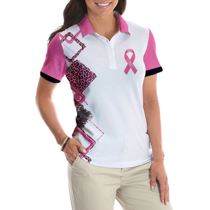 Cancer Women Polo Shirt, Strength Is A Woman Fighting Cancer With A Smile Women Polo Shirt - Best Gift For Women, Ladies