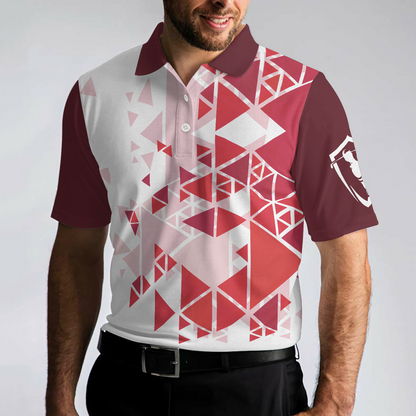 Golf Men Polo Shirt, Red Golfing Shirt Design With Sayings, Best Golf Gift Idea For Male Golfers, Best Gift For Golfers, That's What I Do Play Golf