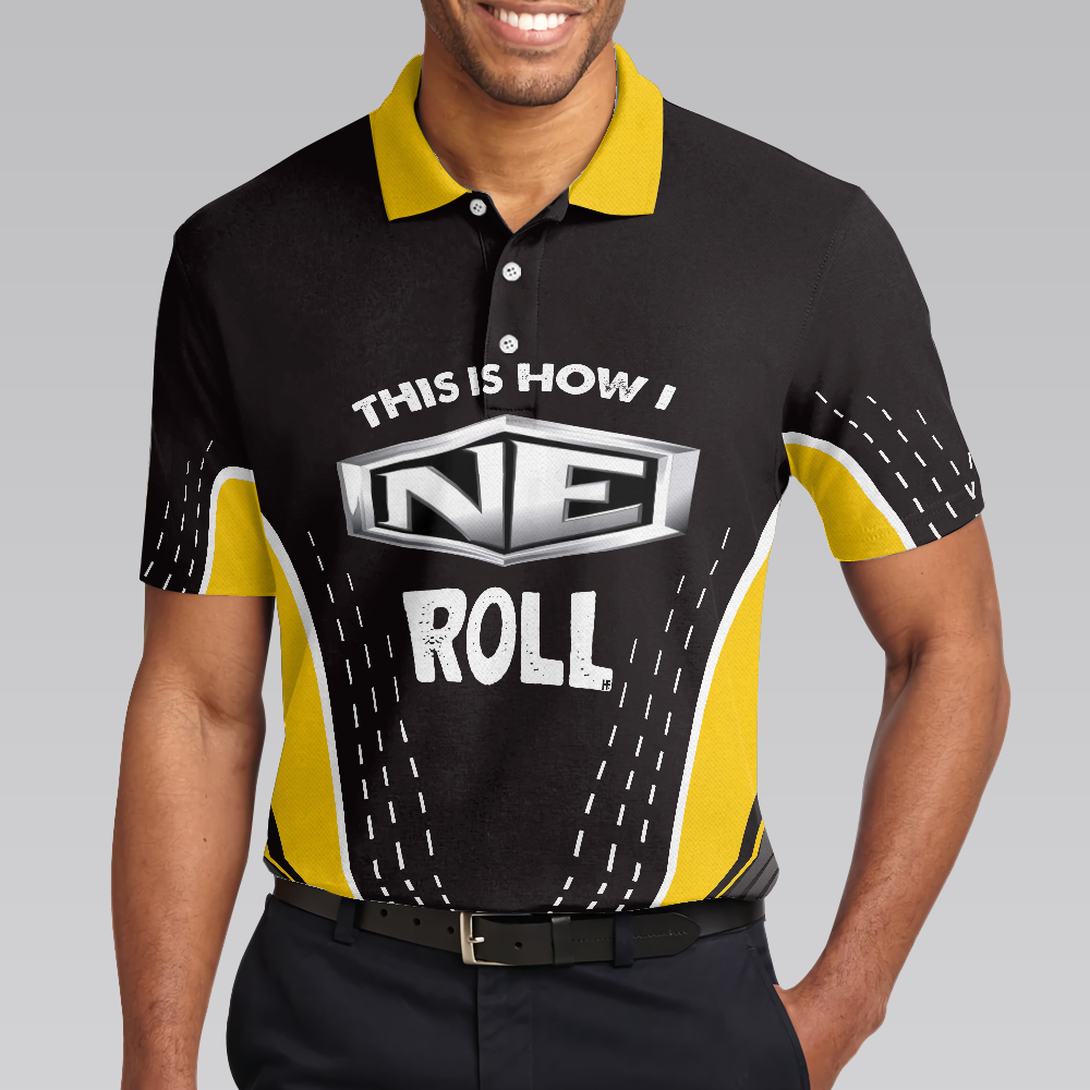 This Is How I Row Custom Logo Polo Shirt - Perfect Gift For Men