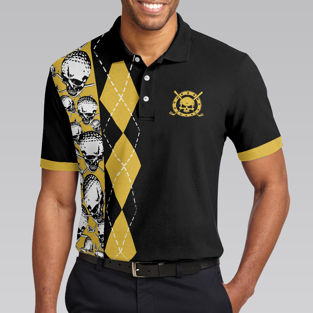 Yellow polo golf 2024 shirt