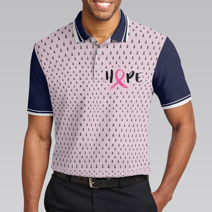 Breast Cancer Polo Shirt, You Picked The Wrong Girl Breast Cancer Awareness Polo Shirt, Polo Shirts For Men And Women