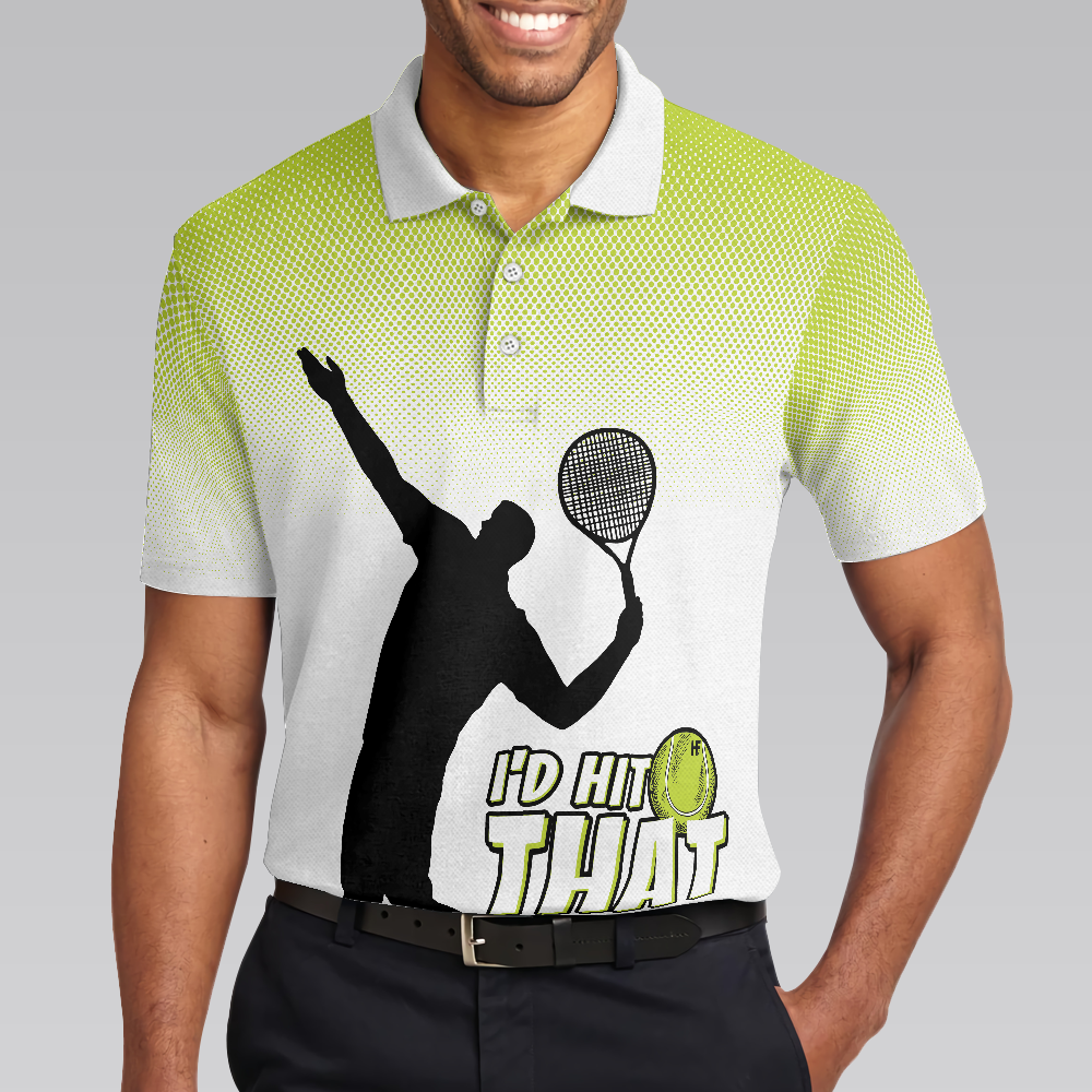 Dad The Man The Myth The Tennis Legend Polo shirt, Short Sleeve Polo Tennis Shirts Unique Tennis Gift