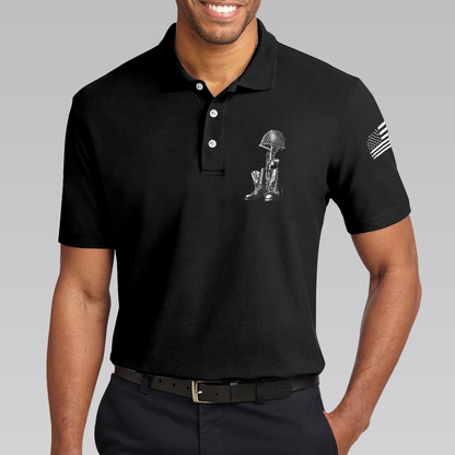 Veteran Gives Life Veteran Polo Shirt, Cool American Flag Veteran Shirt For Men, Veteran Thank You Gift - Perfect Gift For Men