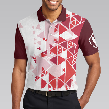 Golf Men Polo Shirt, Red Golfing Shirt Design With Sayings, Best Golf Gift Idea For Male Golfers, Best Gift For Golfers, That's What I Do Play Golf
