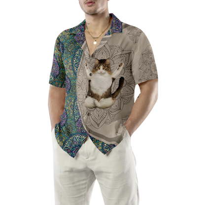 Cat Yoga Hawaiian Shirt, Best Christmas Gift, Best Gift For Cat Lover, Friend, Family