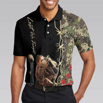 Camouflage Men Polo Shirt, Lest We Forget Polo Shirt, Thoughtful Gift For Veteran Day, Veteran Shirt For Proud War Veterans