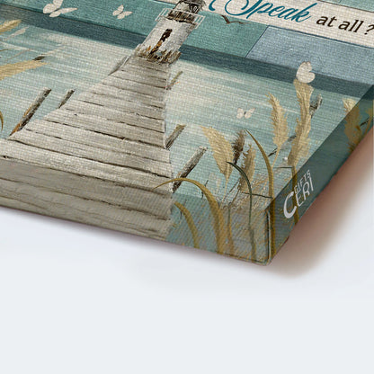Jesus Portrait Canvas - Church Painting, Church By The River, Beautiful Reeds Flowers, White Butterfly Portrait Canvas - Gift For Christian - I Can Only Imagine Portrait Canvas