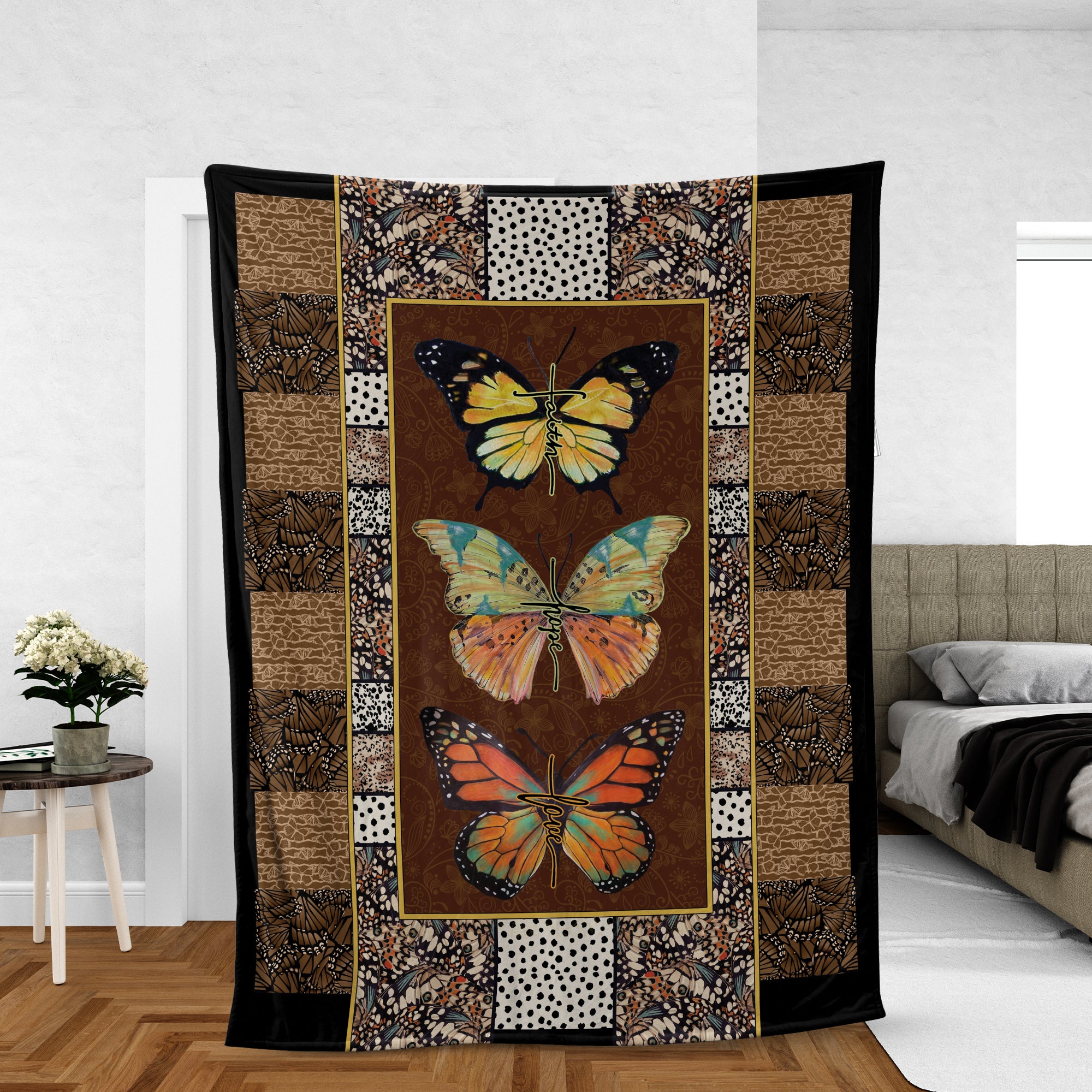 Calhoun and clearance co butterfly blanket